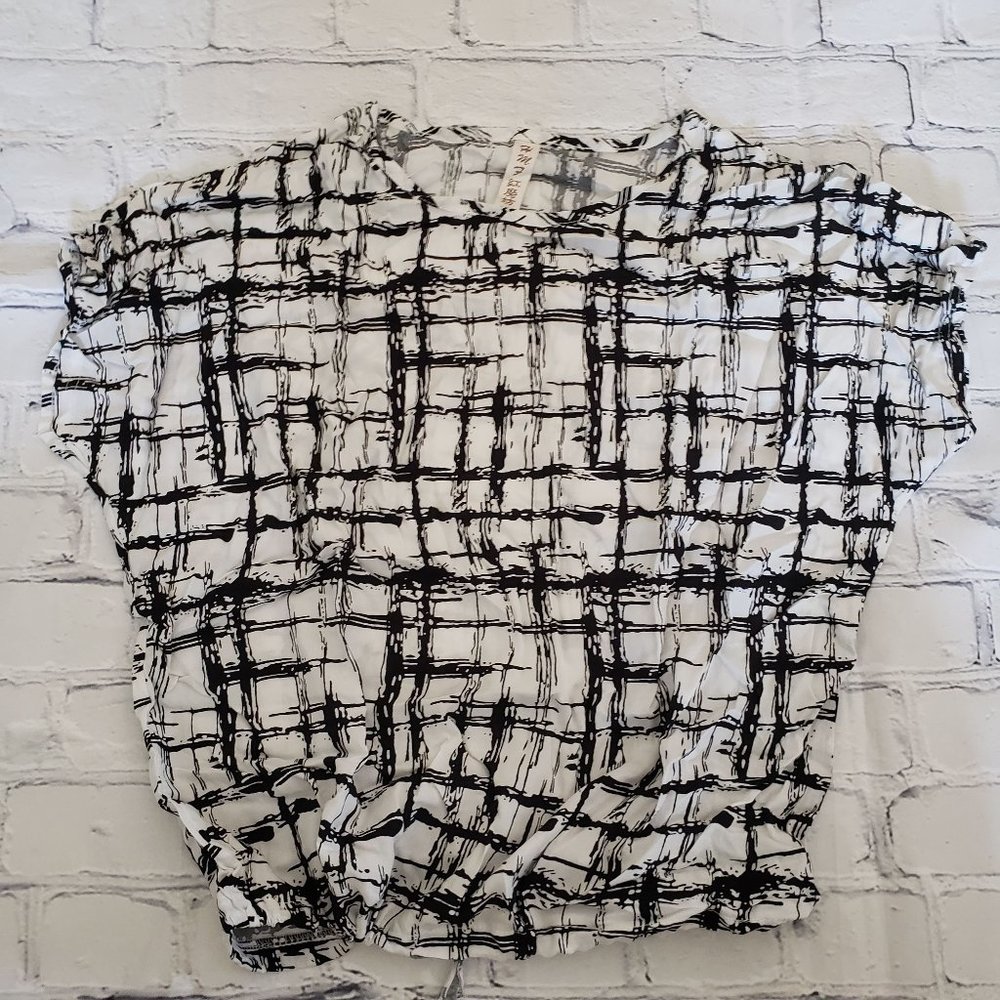 Plaid Style Boxy Tee